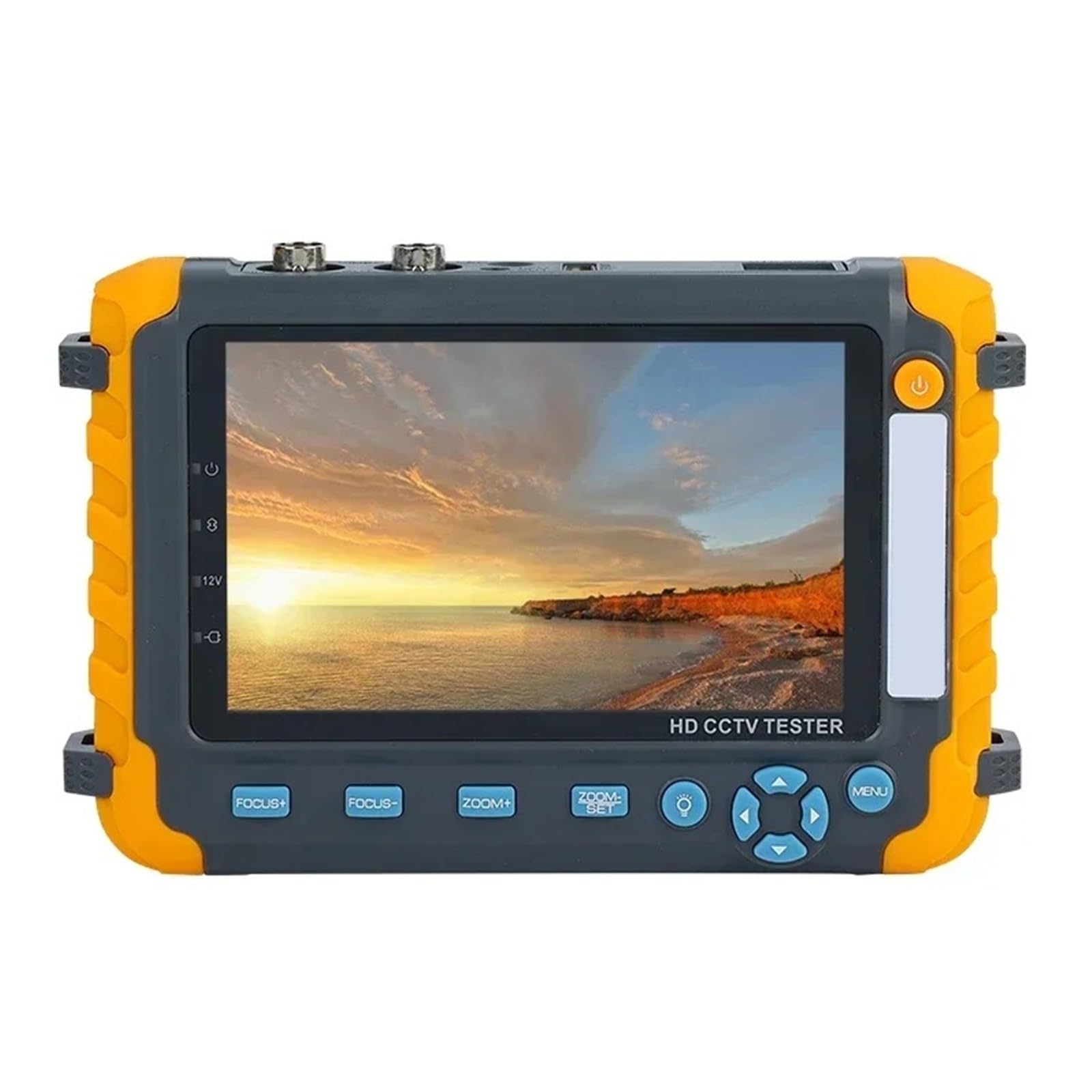 Tester CCTV con monitor da 5,0 pollici CVBS 8MP AHD/CVI/TVI Tester for fotocamera 4 in 1 Supporto ingresso audio HDMI PTZ Facile da leggere