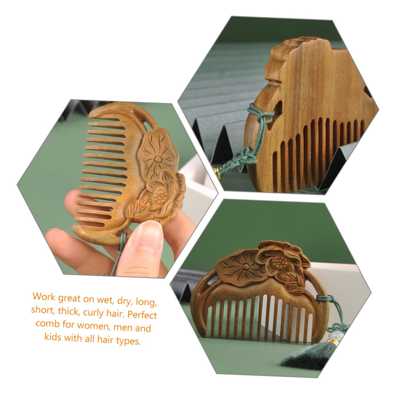 POPETPOP 5 Piezas cepillo de extensión para cabello humano cepillo desenredante peine de masaje desenredante de pelo seco letras cepillar de aseo Perder seda