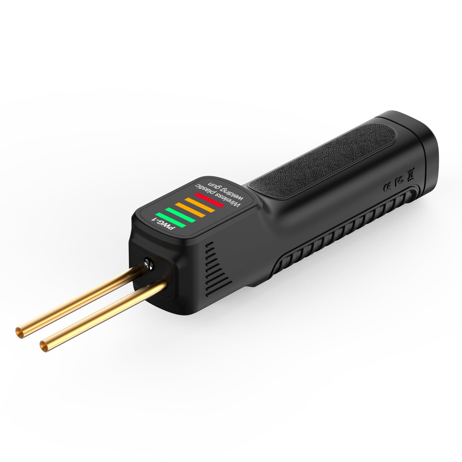 Shkalacar Kit Saldatore di plastica Senza Fili, Set di Saldatore per plastica Portatile Ricaricabile con 200 Punti Metallici, Mini saldatrice Portatile per Crepe del Faro del paraurti dell'auto