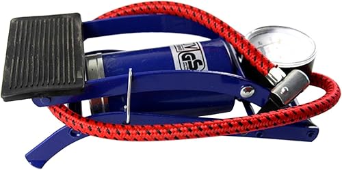 Bomba de pie de piso de neumático de bicicleta de alta presión para pelotas de baloncesto de motocicleta Airbed