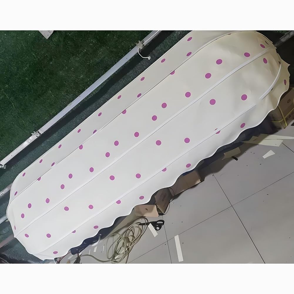 Auvent de fenêtre en tissu pour créer un coin d'ombre frais sur votre balcon