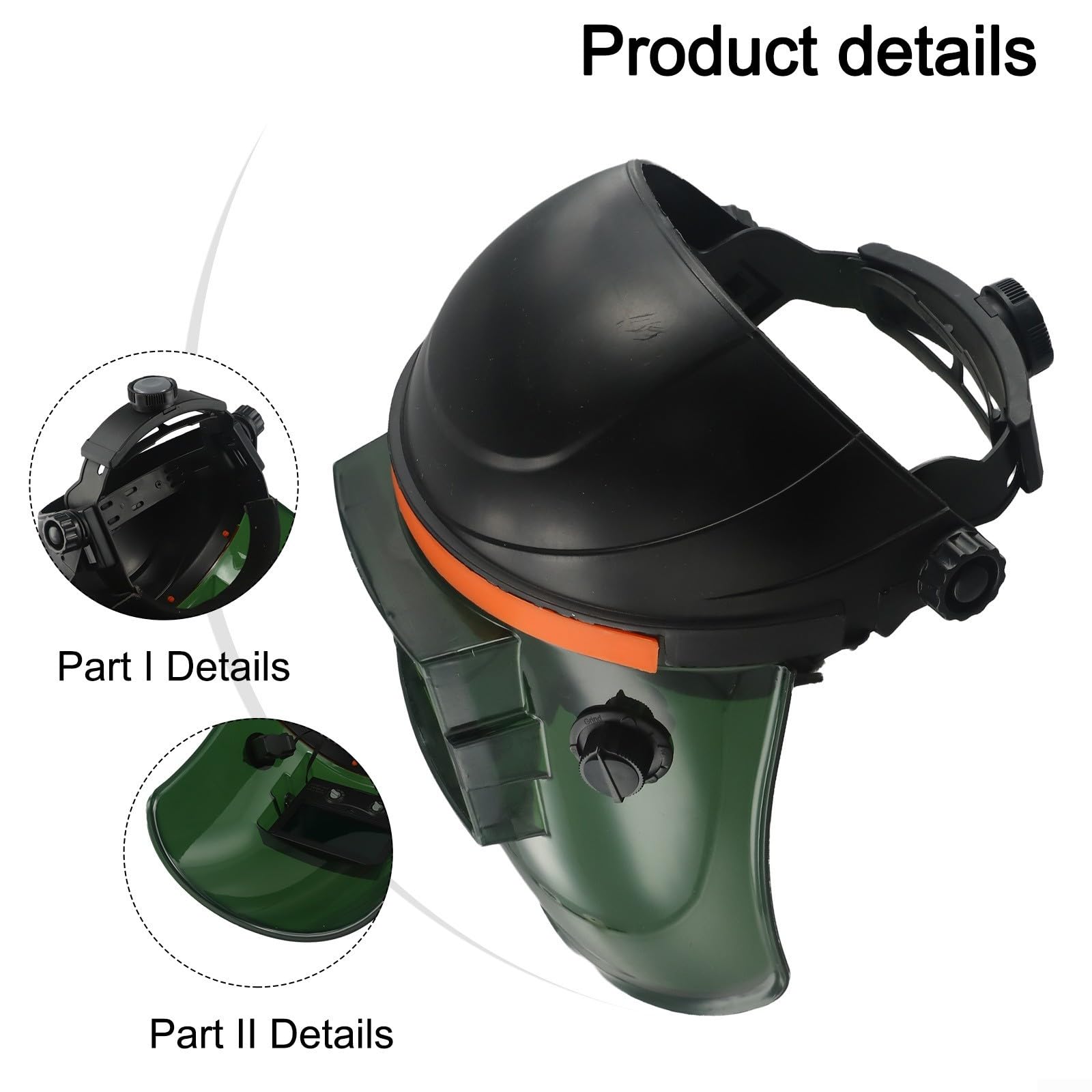 Casco de soldadura automático solar True Color DIN 9-13 ligero