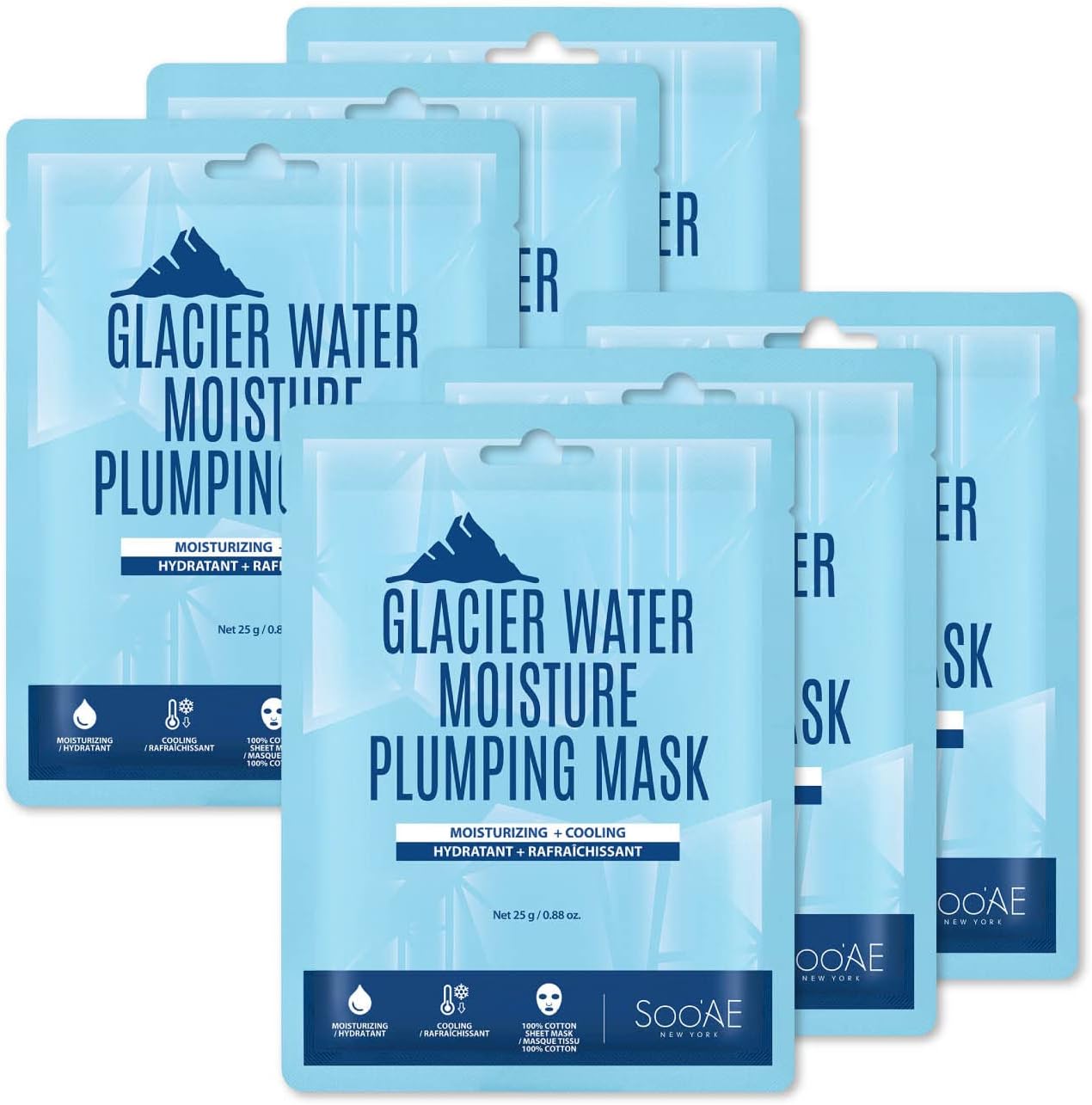 Amazon.com : Soo'AE Hydration Sensor Hydrating Facial Mask [12 Count ...