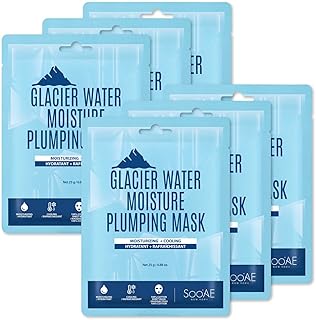 Soo'AE Glacier - Máscara de hidratación de ag...