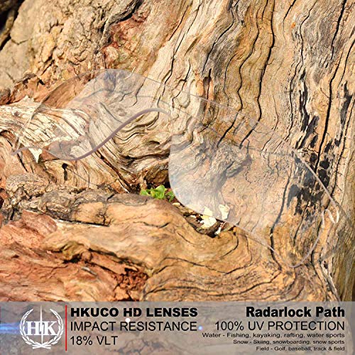 Lentille Oakley RadarLock Path Polarisée et HD PC Anti-Reflets