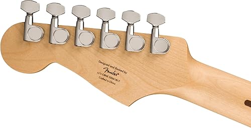 Miniatura 6 de Fender Squier Sonic Stratocaster HSS - Guitarra eléctrica, diapasón de laurel, golpeador blanco, verde surf