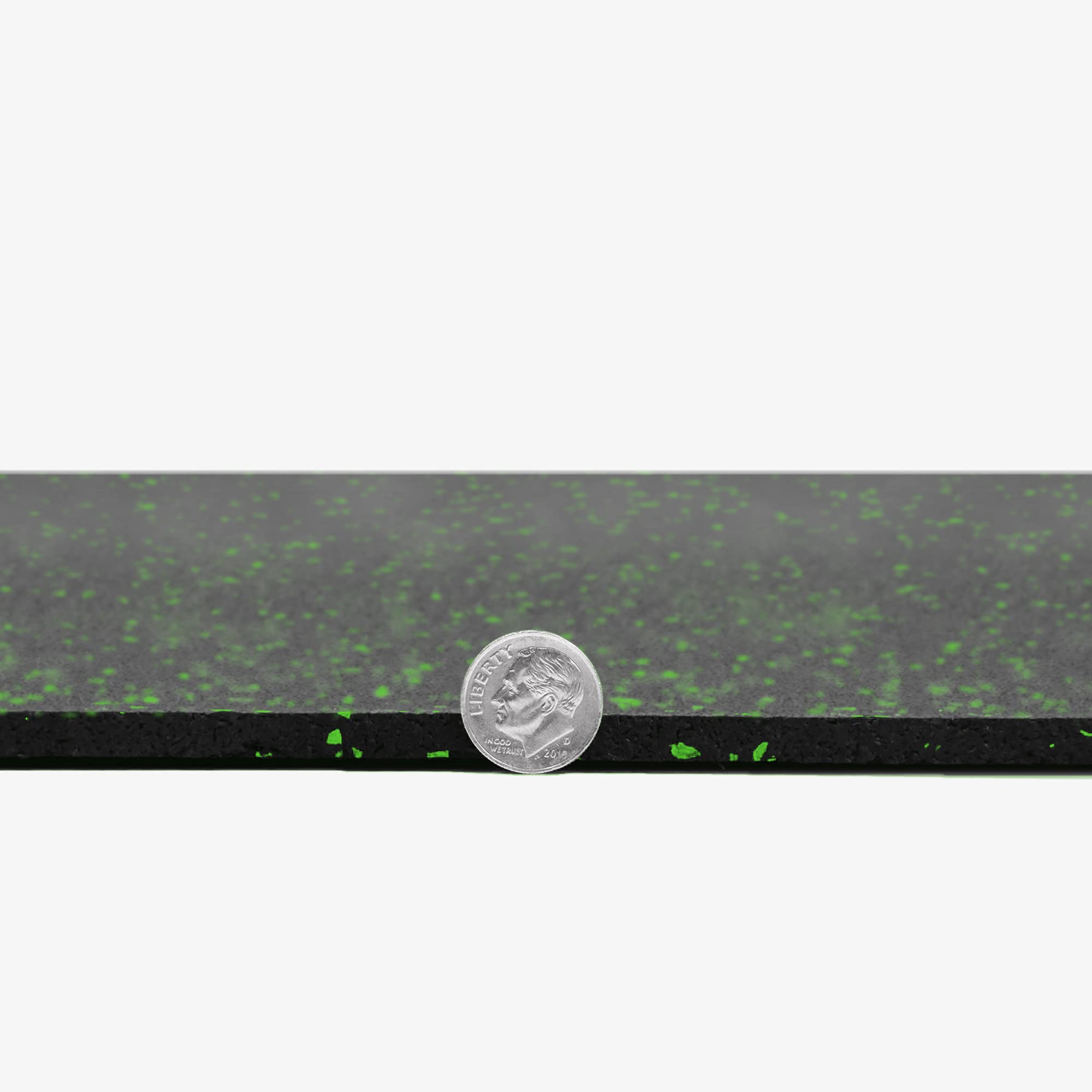 IncStores 1/4 Thick Tough Rubber Flooring Roll Flexible