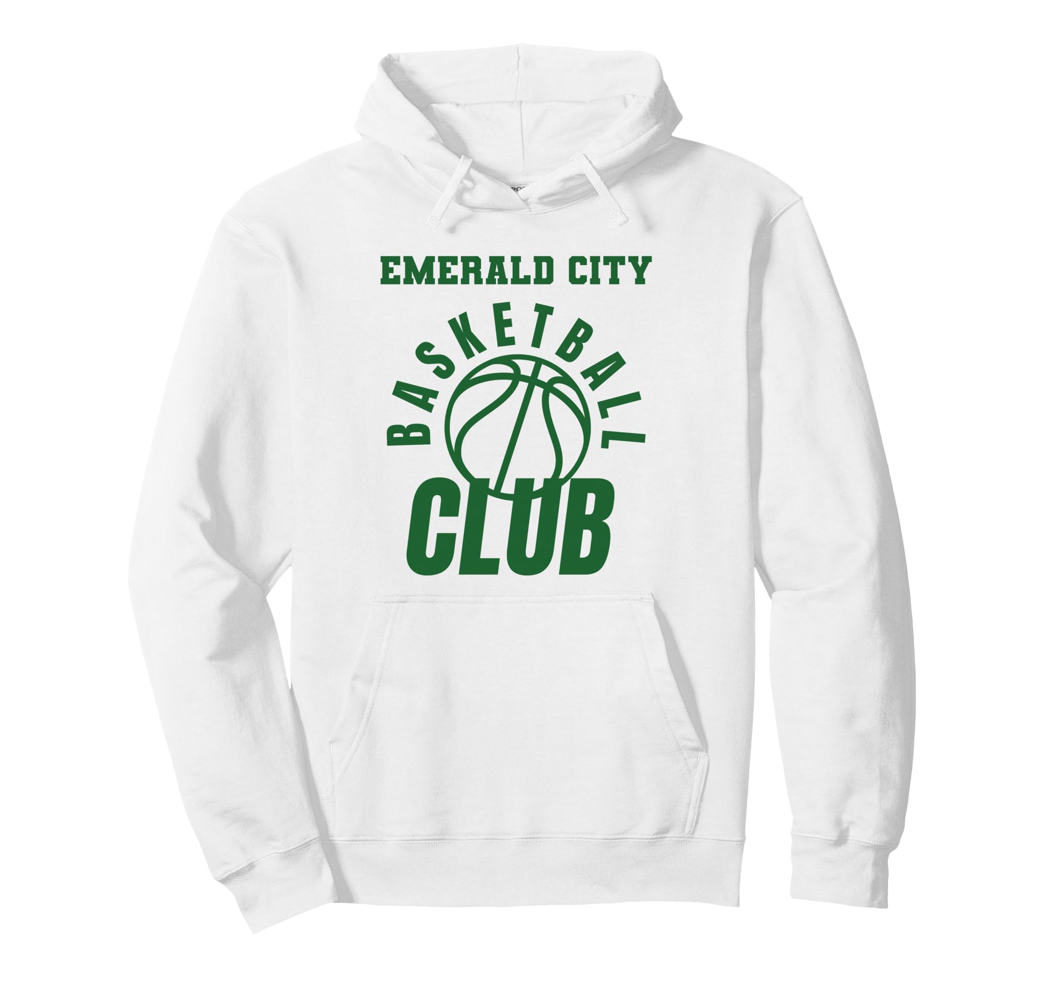 Wizard of Oz Emerald City Basketball Club Costume Halloween Pullover Hoodie
