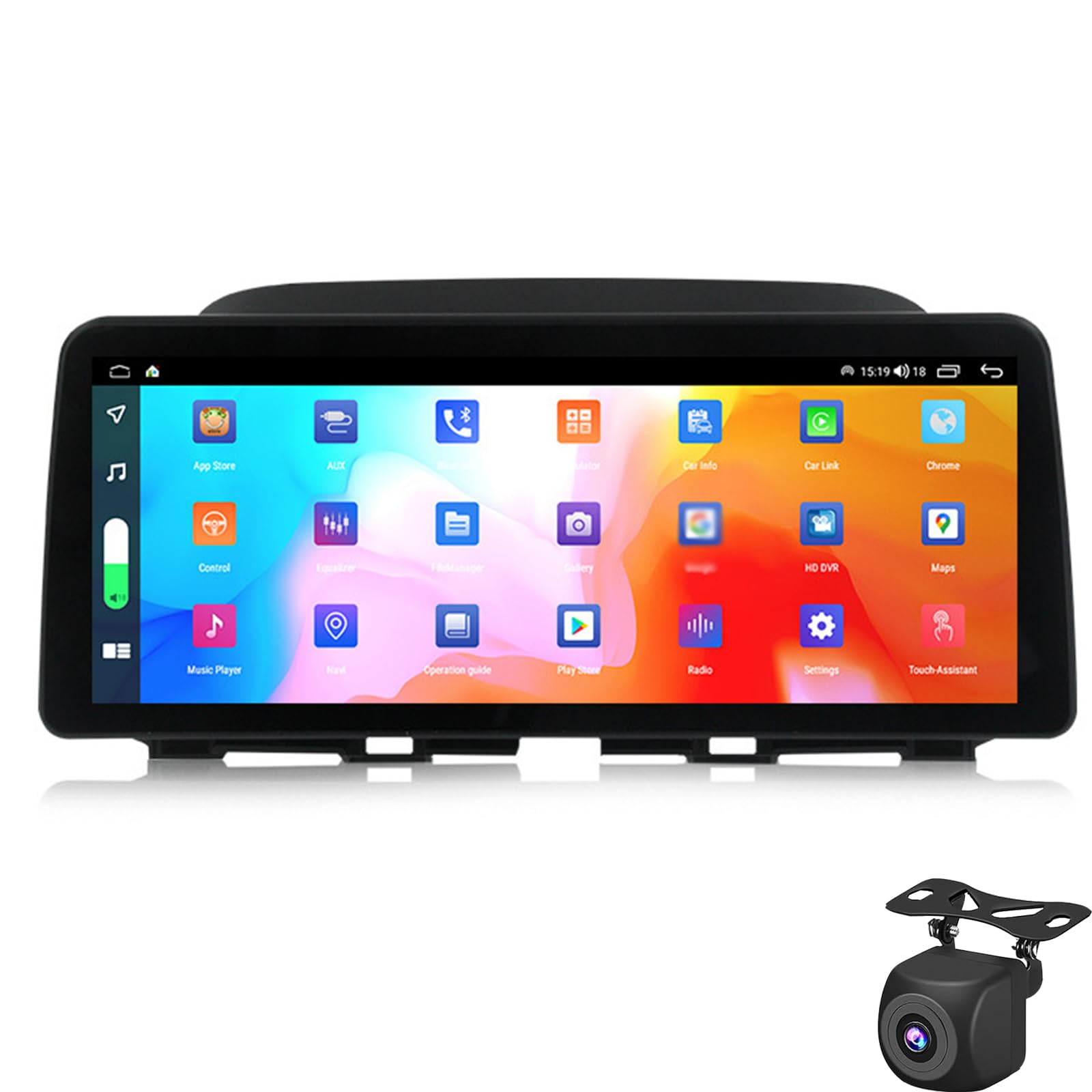 Android 15 Car Radio For Mazda CX5 2014 2015 2016, 12.3 Inch Touchscreen With CarPlay Android Auto Weather Forecast Radio Mirror Link Bluetooth FM GPS Navigation WiFi SWC Rearview(Color:8 Core 8+128G)