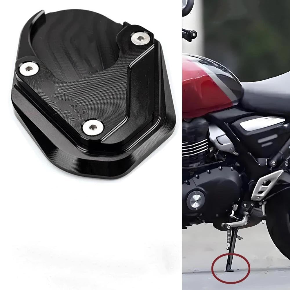 Piastra di Supporto per cavalletto Laterale, Cuscinetto per cavalletto Laterale per Triumph Scrambler 400X 400 X per Speed 鈥嬧€
