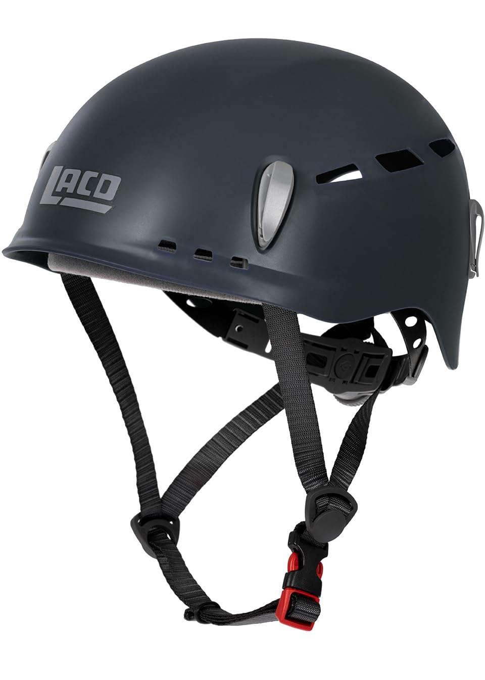 LACD Klettersteigset Pro EVO 3.0 Klettergurt Start 2.0 Helm Protector 2.0 Größe L Midnight Navy