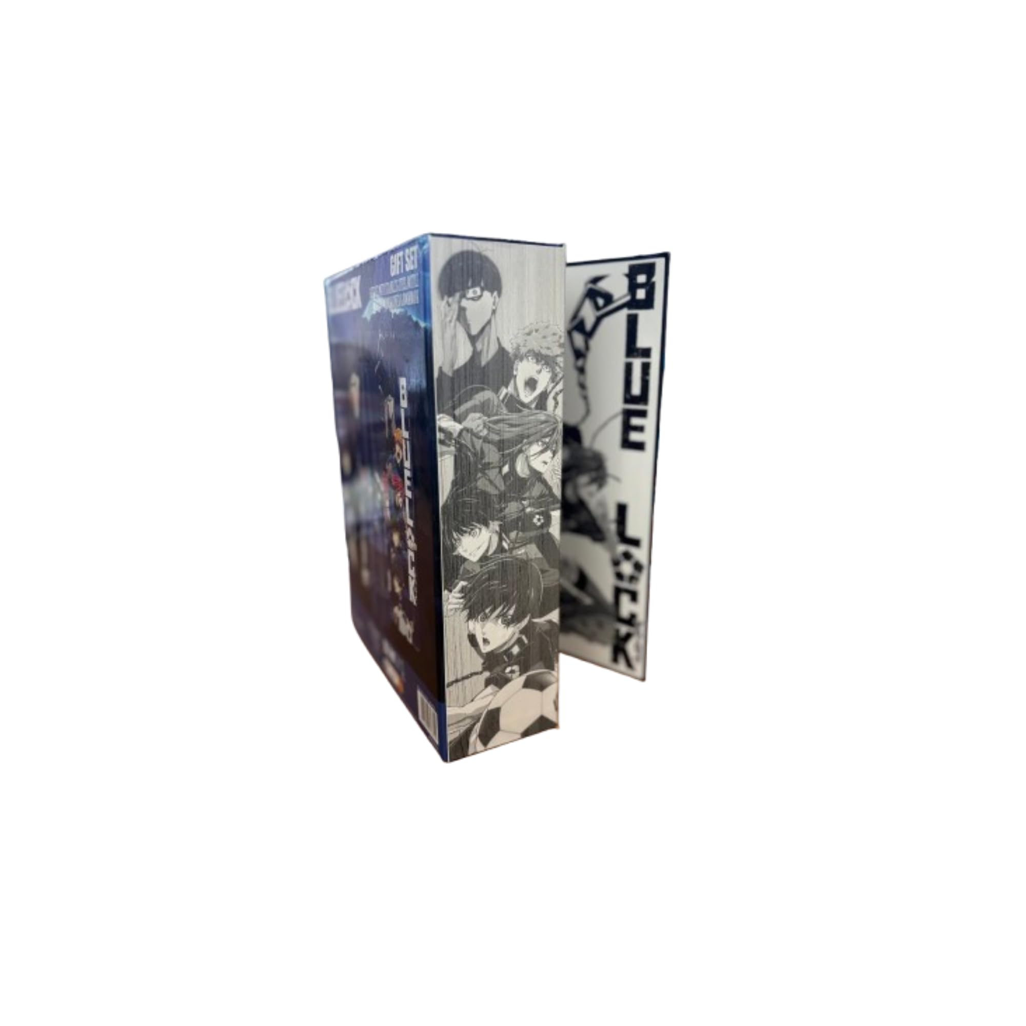 Homadict - Pack de botella isotérmica Blue Lock + protección manga - Caja decorativa estilo manga - Licencia oficial