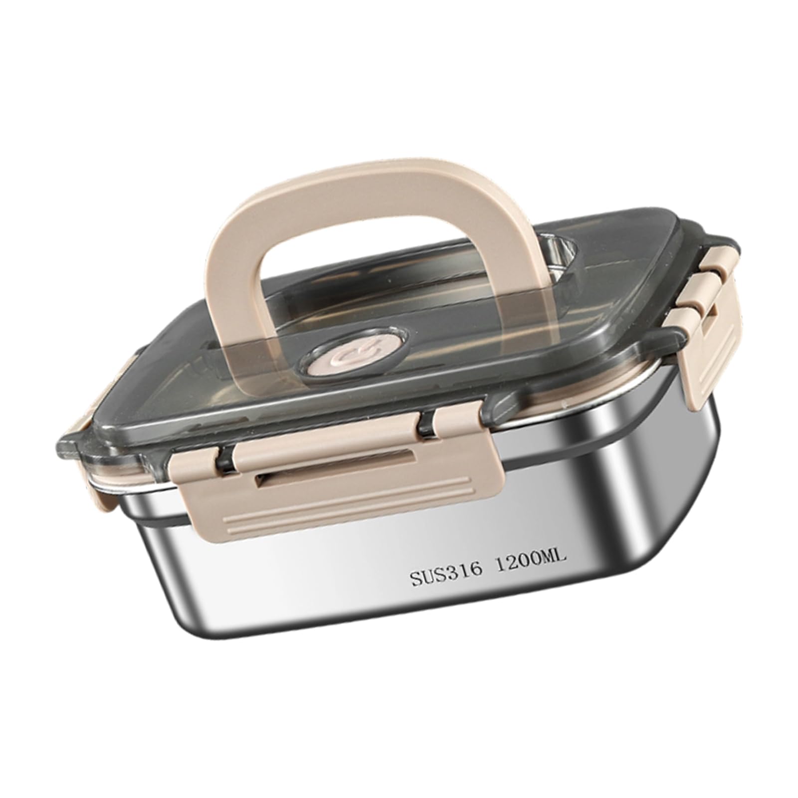 Gissroys Bentos Lunch Box Stainless Steel Leakproof Food Storage Container with Lid and Handle Microwave & Dishwasher Safe Stainless Steel Lunch Box