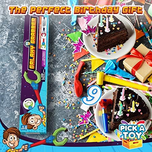 Interactive Toy Grabber, Robot Hand and Robotic Claw, 3 Pc Set, Fun Early Learning and Hand-Eye Coordination Play, Long 18 Inch Arm, Strong Grasping Tool