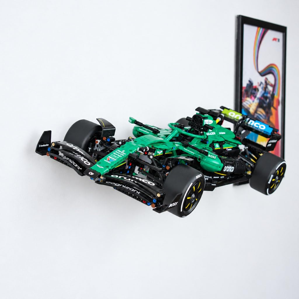 Wall Mount Display for Lego Technic Aston Martin F1 Car 42240