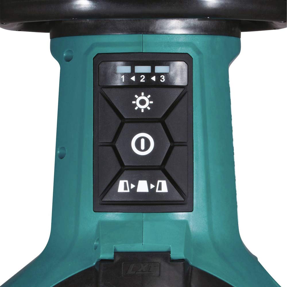 Makita LED-Flächenbeleuchtung (Selbstaufrichtender LED-Baustrahler zur optimalen Ausleuchtung des Arbeitsplatzes) DML810