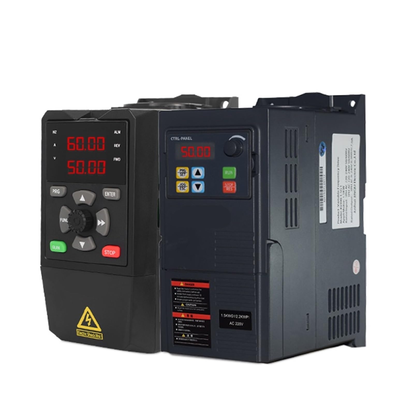 Inversor solar ZA280, voltaje de entrada CC 210-340 V, 0,75/1,5/2,2/3, kW, convertidor frecuencia variable for control velocidad del motor(1.5KW)