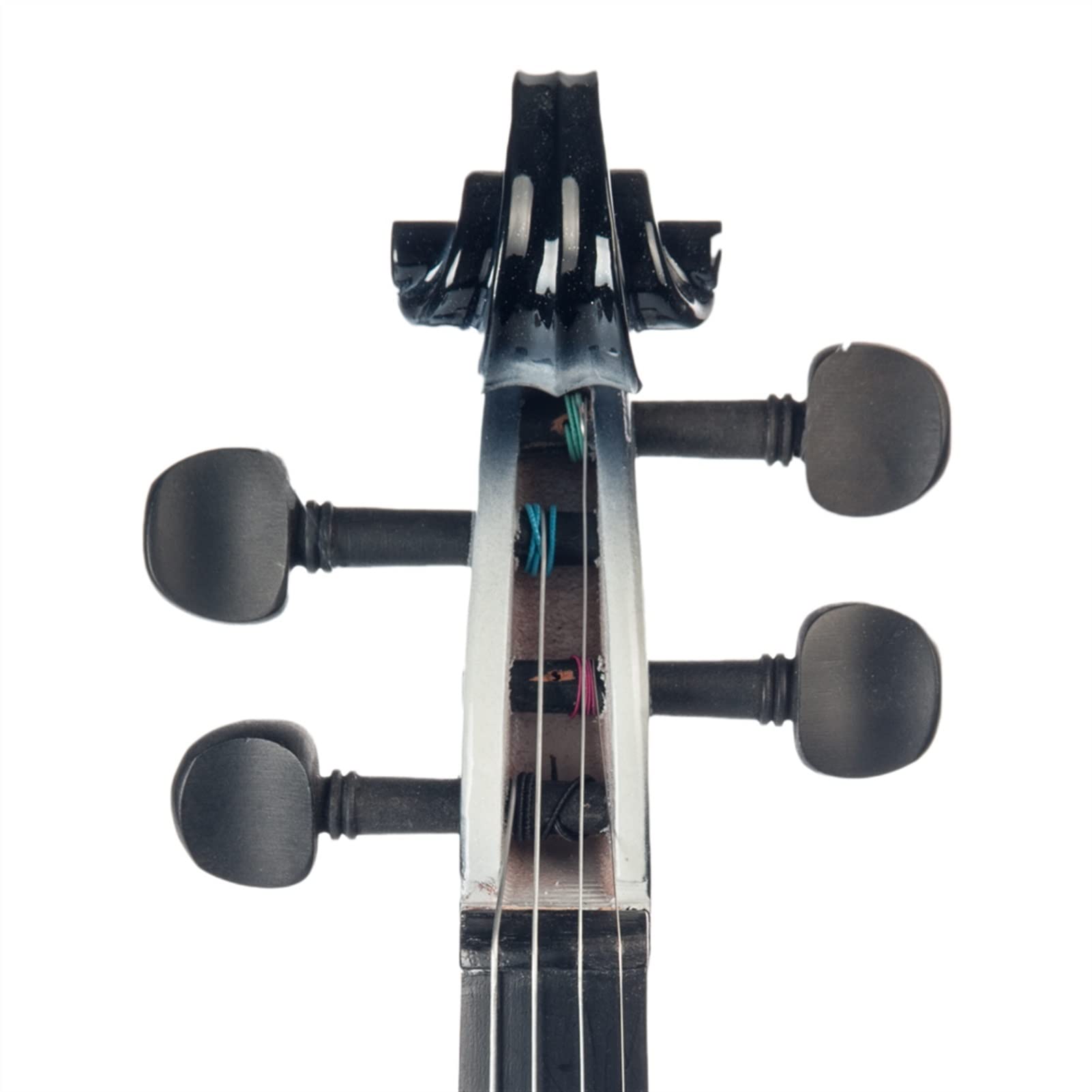 4/4 Violino Acustico Dipinto Graduale con Custodia da Trasporto Brazilwood Bow Student Student Violin Beginner Uso Violino Studente Kit Violini