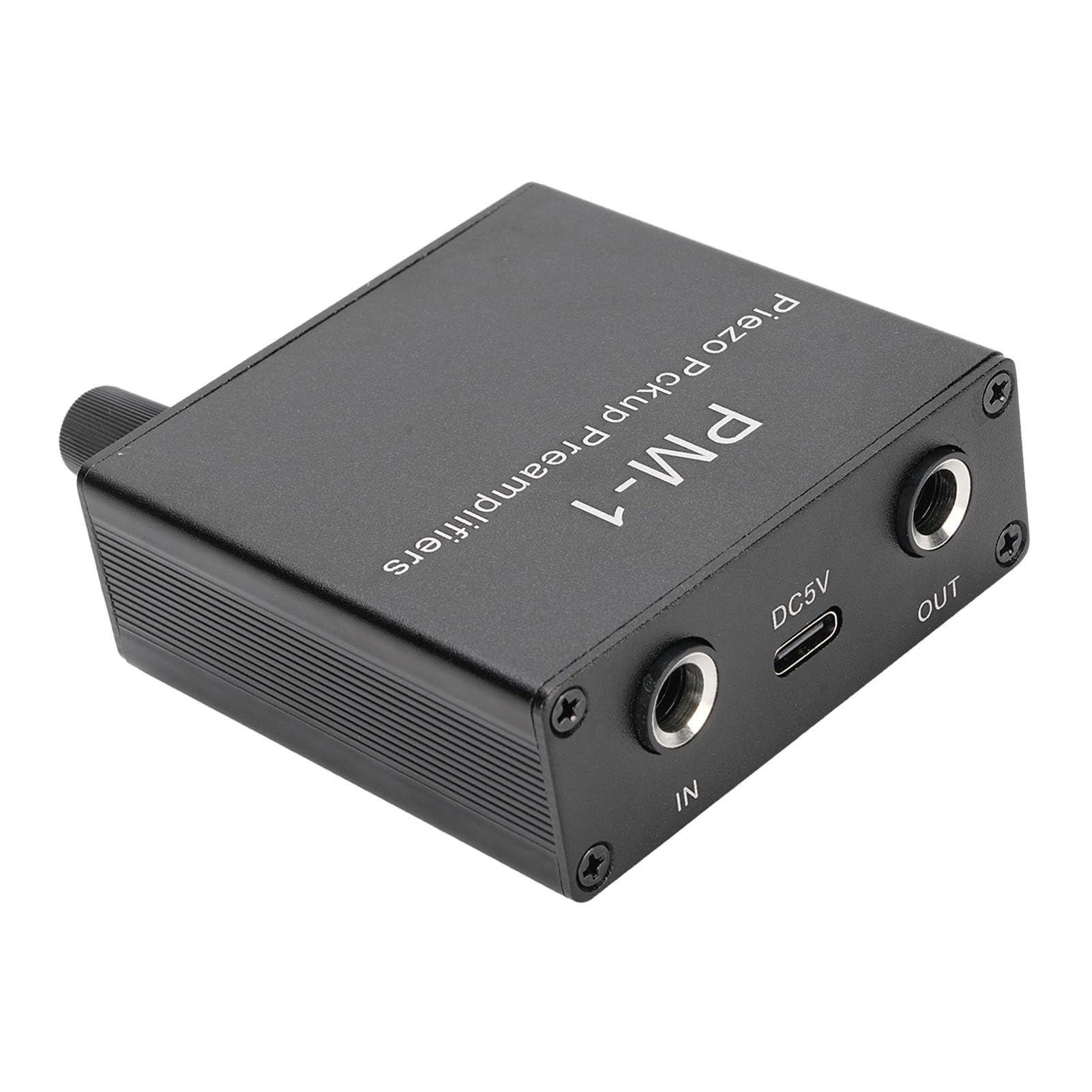 Acoustic Gitarre Preamp Piezo -Pickup -Vorverstärker, Fortschrittliche Sound Technologie, 10 Stunden Batterie, Universelles 6,35 mm Kabel, Hochleistungsdesign, Langlebig und Tragbar, für