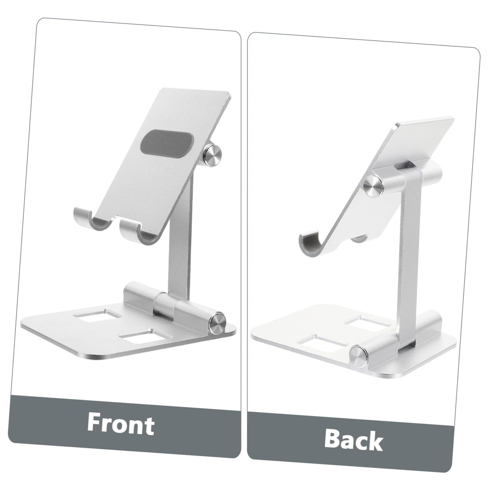1pezzi Supporto Da Scrivania Per Smartphone e Tablet Pc Alluminio Design Multifunzionale Per Ufficio e Casa
