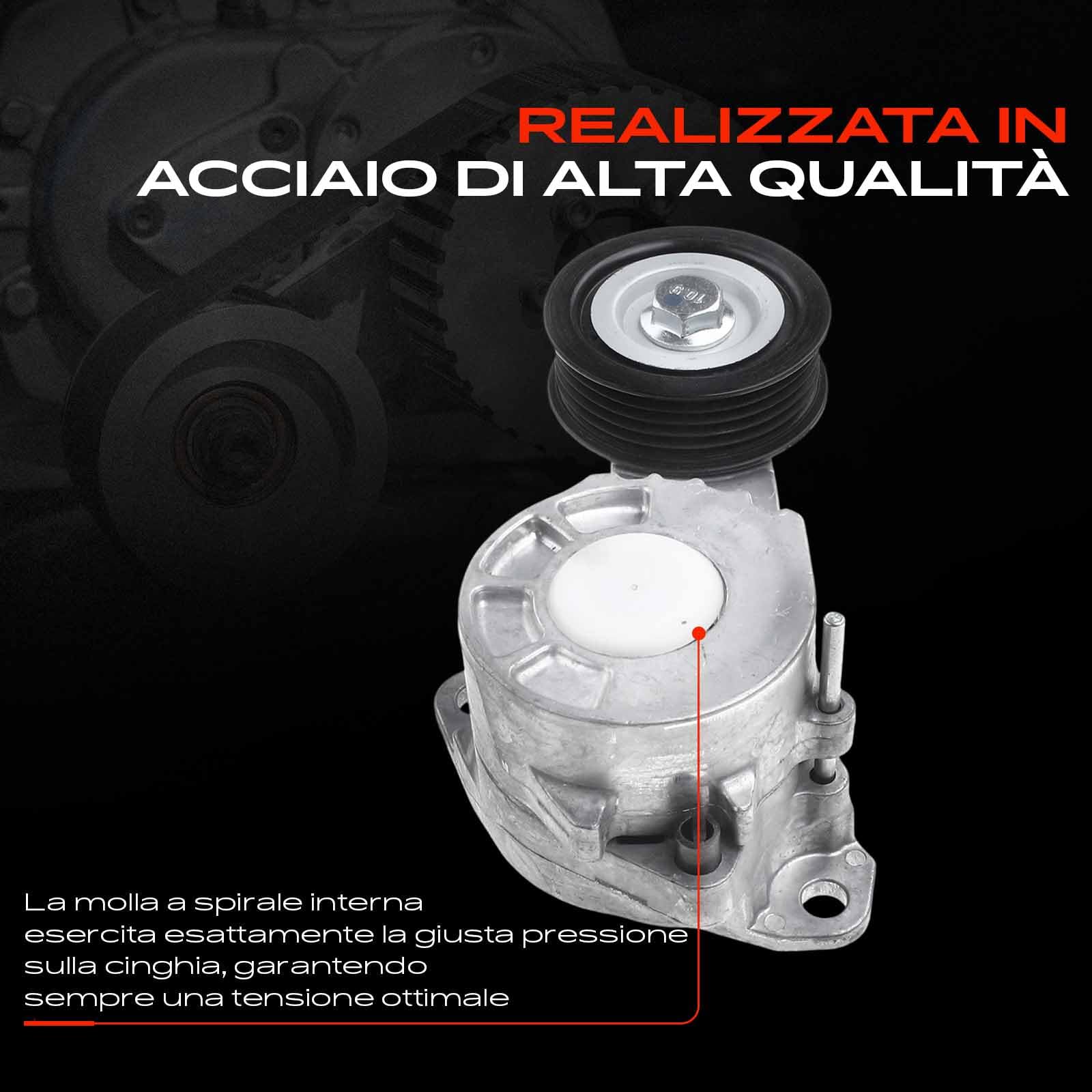 Frankberg Puleggia Guida a Rulli Compatibile con IQ J1 1.33 2009-2015 Replace# 1662047020