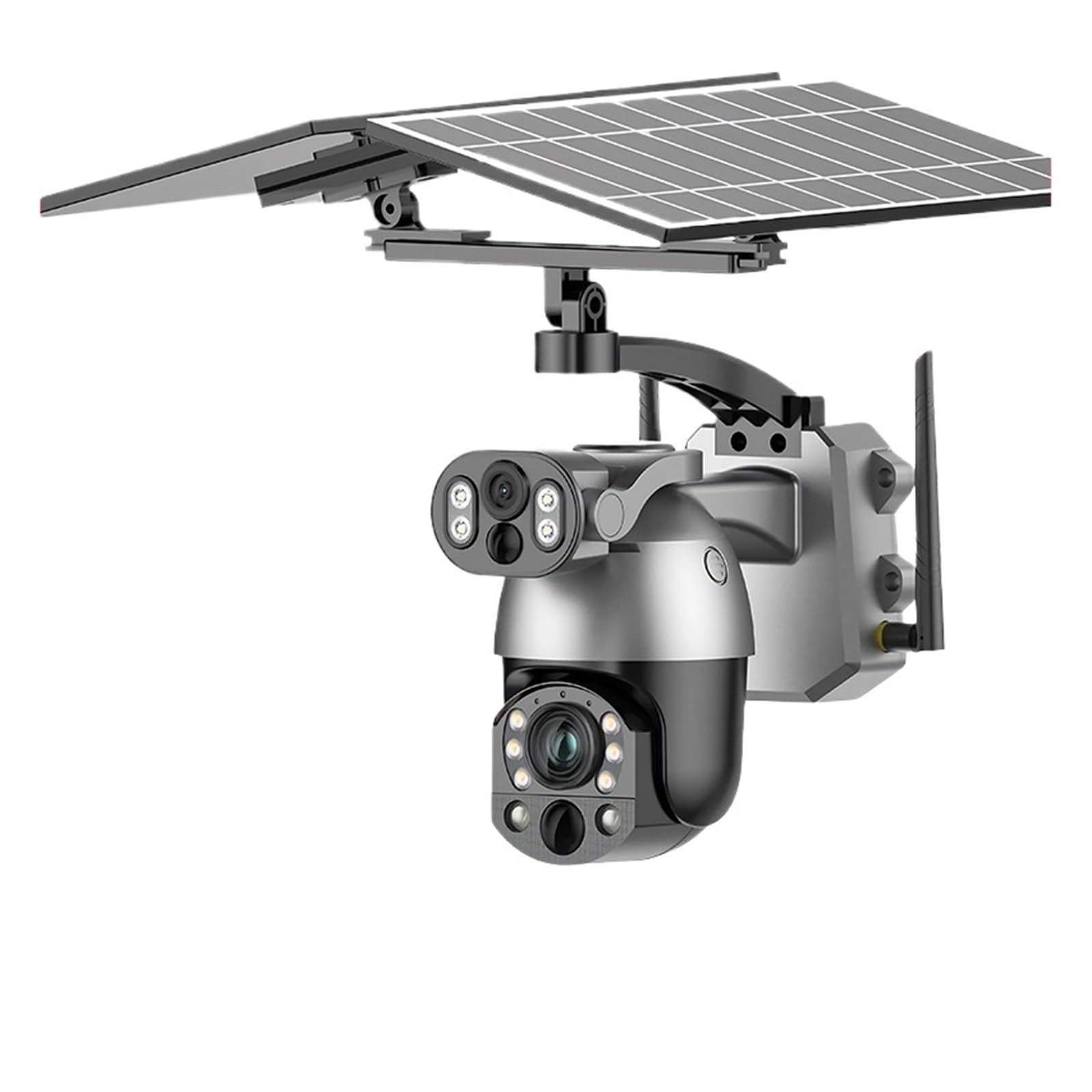 Caméra PTZ Solaire à Double Objectif 10MP 4K