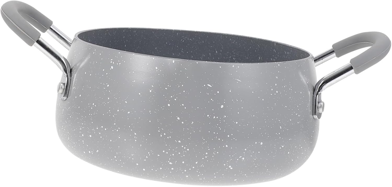 ULTECHNOVO Mini Deep Fryer Pan with Oil Drain Rack Non Stick Frying Pot for Chicken Fish Potato Chips Suitable for Family Picnic and Camping