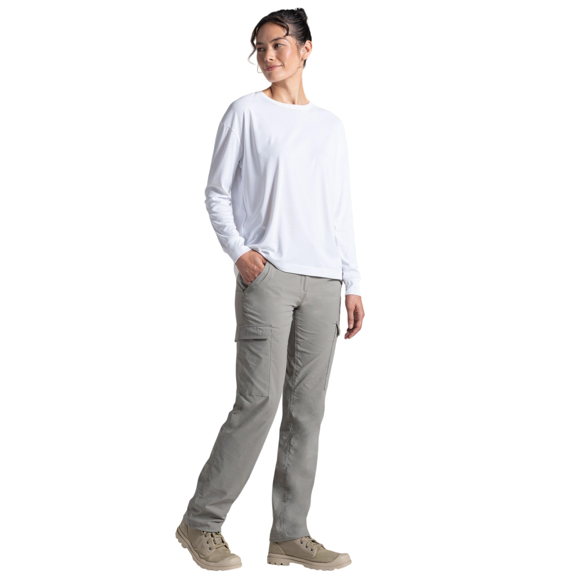 Craghoppers Nosilife Rif Cargotrousers - Craghoppers Nosilife Rif - Pantalones Cargo elásticos para Mujer Mujer