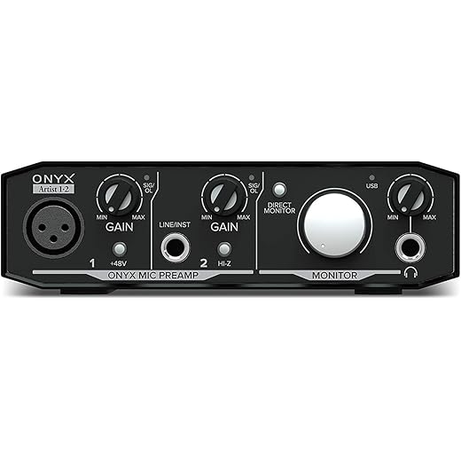 Mackie Onyx Artist 1-2 USB Audio Interface