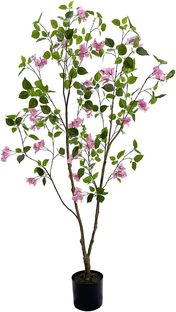 Artificial Bougainvillea Tree 5.3FT 1pack 1 5ft 3in