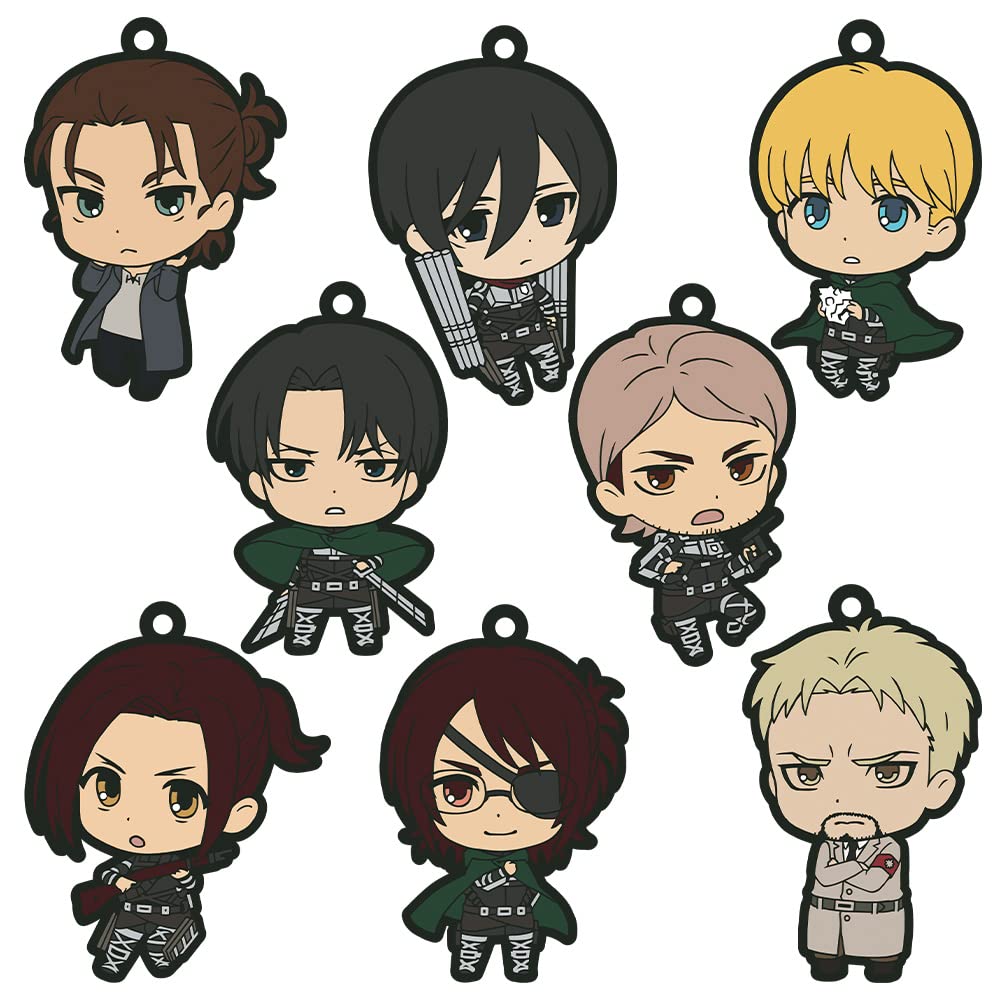 Amazon.co.jp: 進撃の巨人 ラバーストラップコレクション vol.3（BOX 
