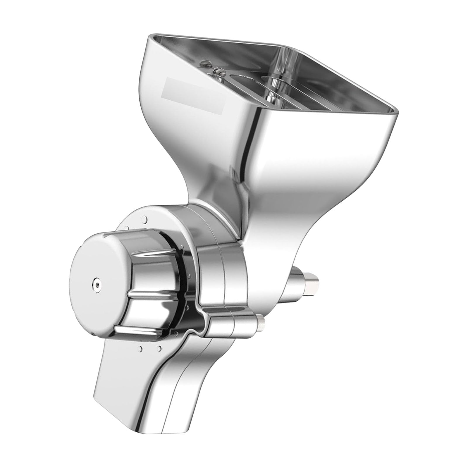 Aqvjd 12 Speed Adjustable Grains Mill Attachment Stand Mixer Grains Grinder for Wheat Corn Oats Coffees Bean Easy to Use Stand Mixer Flour Mill Attachment