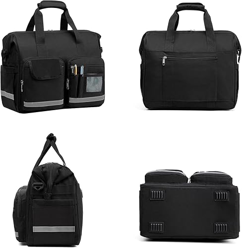 Miniatura 2 de Bolsa médica para médico, bolsa de enfermera para el hogar, bolsa de trauma, bolsa de lona de emergencia EMS roja para primeros auxilios, EMT,