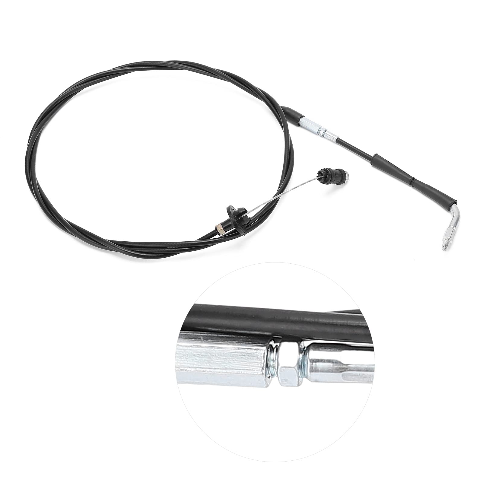 Câble D'accélérateur en Métal Noir ABS, Câble de Changement de Vitesse 0487-033 7081247, Remplacement pour Polaris Ranger 700 6x6 EFI 2009