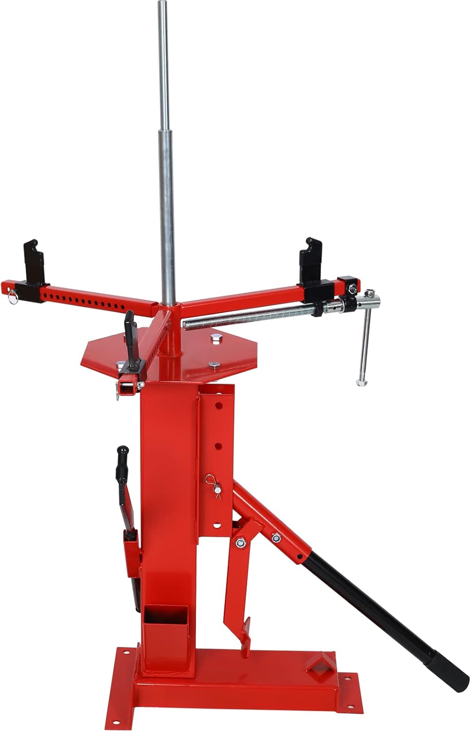 Montary Manual Tire Changer, Portable Tire Changer Machine Hand Bead Breaker Mounting Tool for 4" to 21" Tires and 24mm Bearings, Heavy Duty Tire Changer for Car Motorcycle Truck Home Garage ATV Wheel