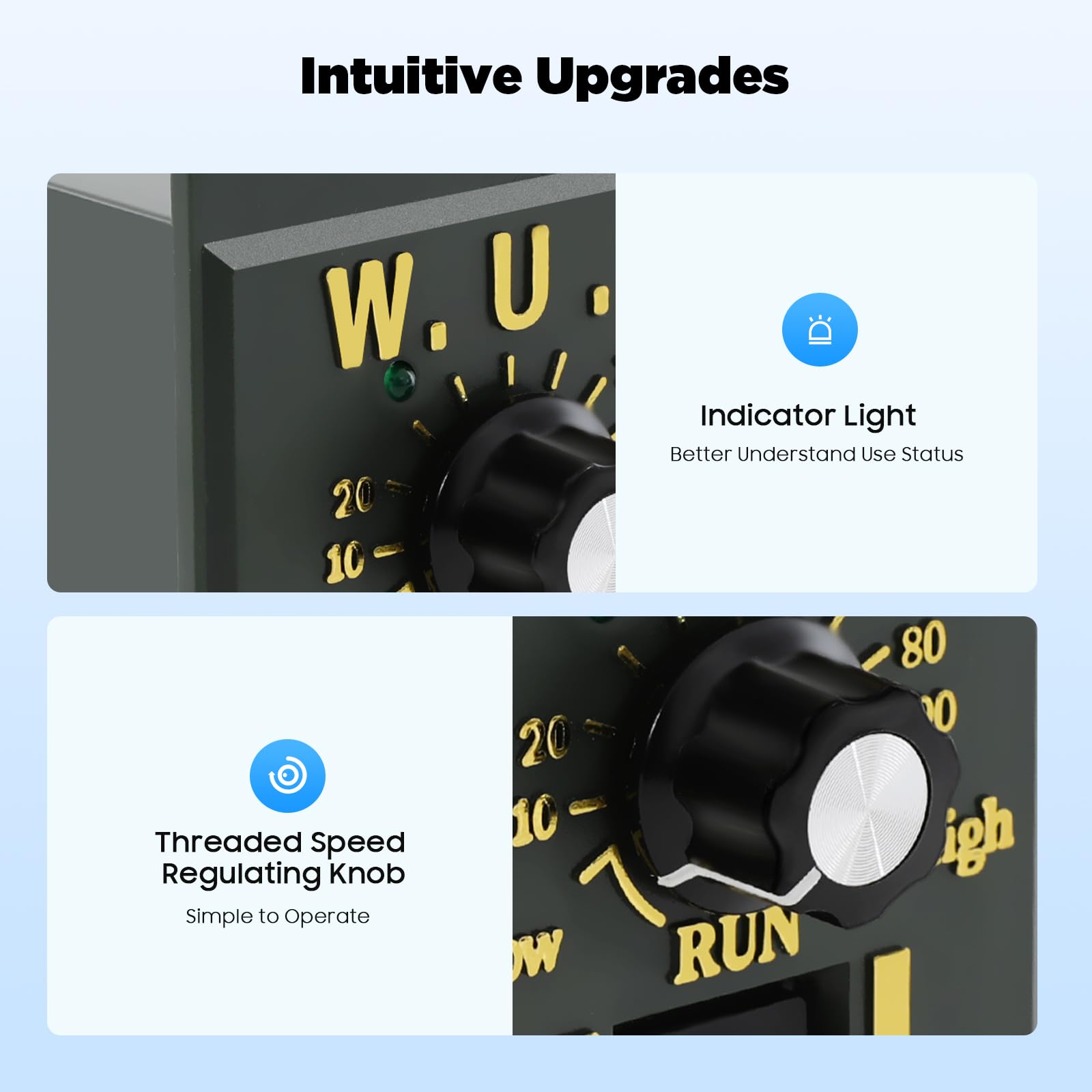 Kit de motores de engranaje de 90 W 100 K con regulador de velocidad, alto par de 220 V CA, motor eléctrico con función de inversión, motor de transmisión ajustable con engranaje reductor