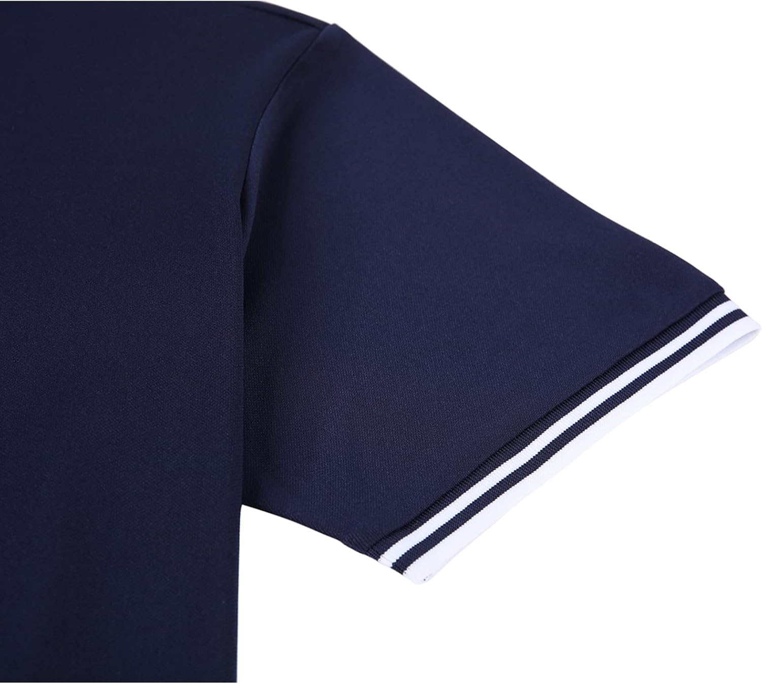 SECOOD Men's Polo Shirt Moisture Wicking Summer Short Sleeve Tennis Golf Shirts Casual Stylish - Image 5