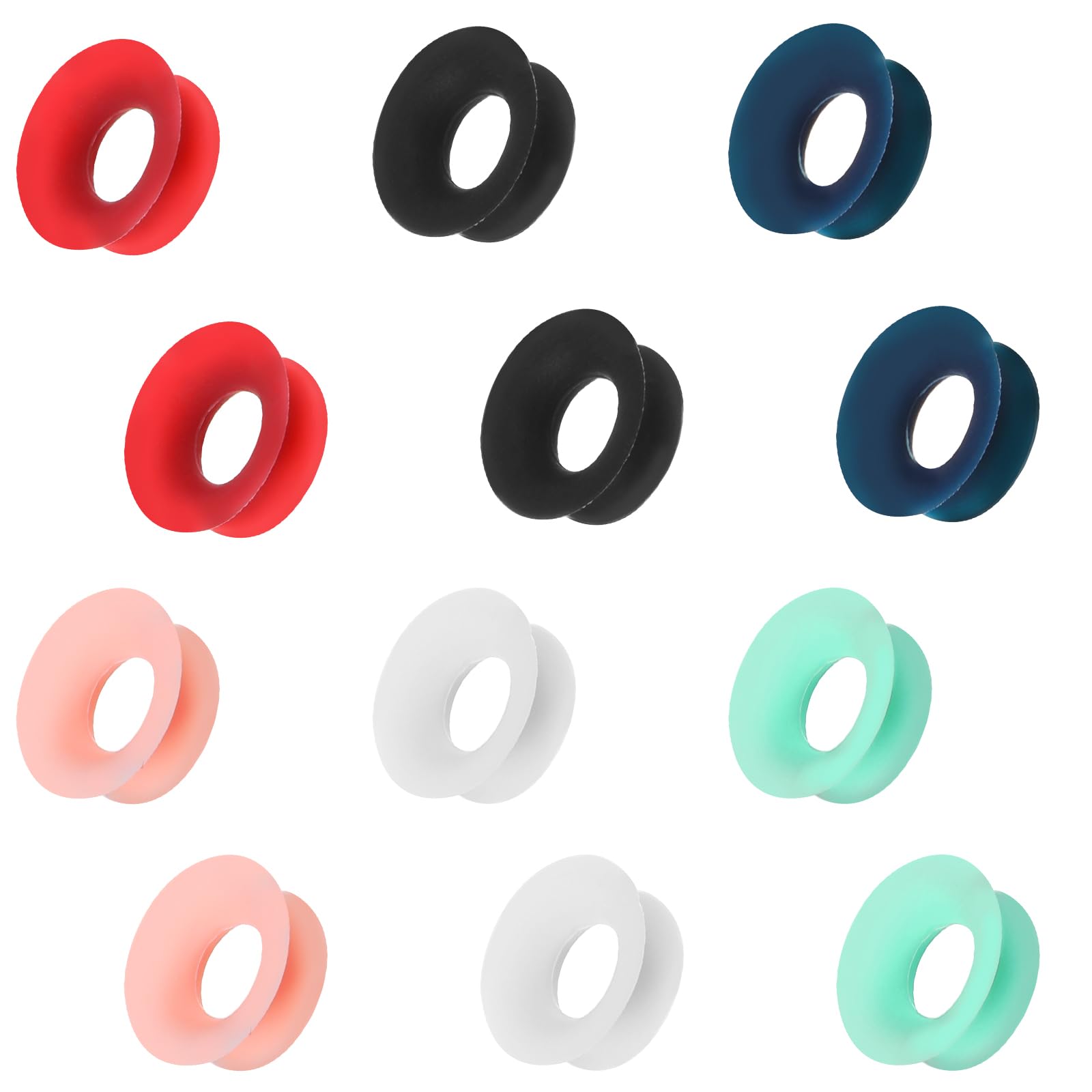 Photo 1 of 12 PCS Earplugs Mute Style Pack, Quiet Ear Plugs Accessories for Extra 5 Db Noise Reduction Mute Insert Style Loop Quiet Ear Plugs Mute Insert Style Pack Earplugs Quiet Earplug for Home Office Library
