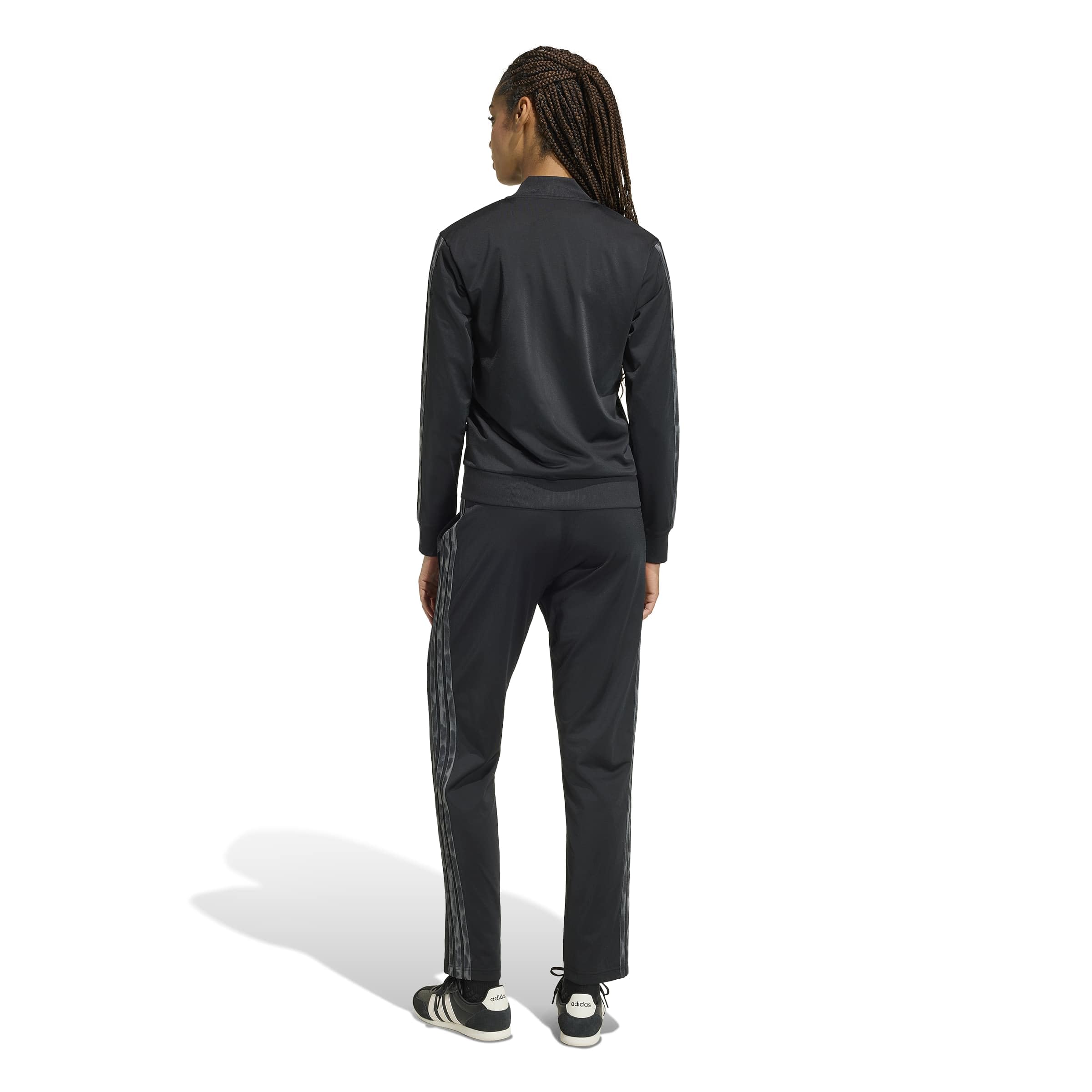 adidas Damen 3-stripes Leopard Print Tracksuit Trainingsanzug (1er Pack)
