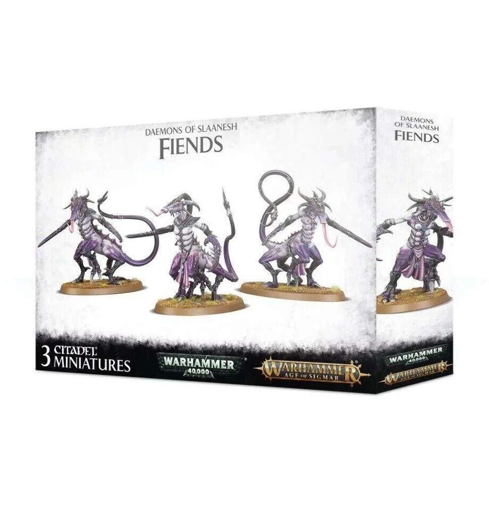 Games Workshop Warhammer AoS & 40k - Daemons of Slaanesh Fiends