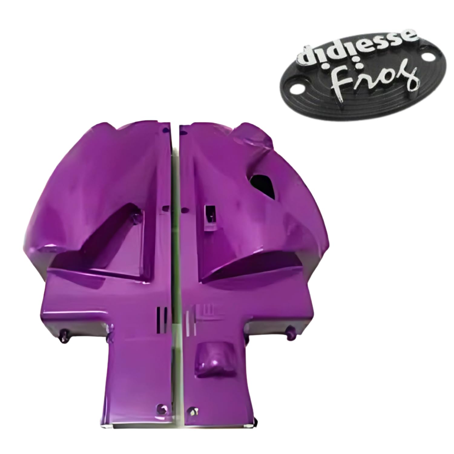 Scocche Frog Sinistra e Destra con Targhetta - Ricambi 100% compatibili con macchine caffè Frog componenti originali COLORE (Viola)