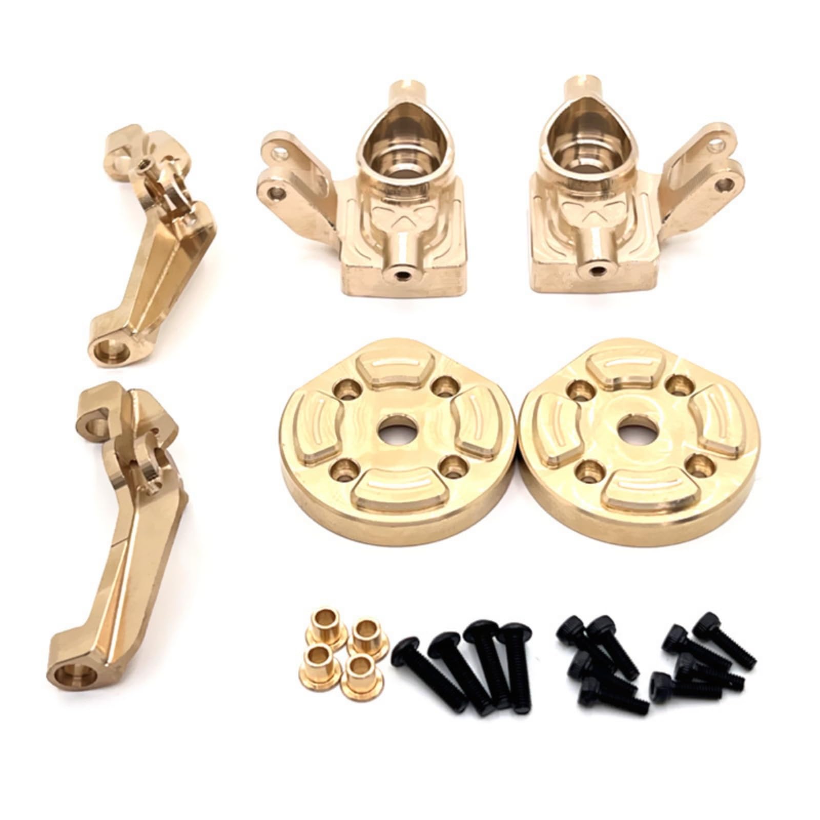 Kit di Aggiornamento in Ottone Pesante Kit di Parti in Ottone con Viti Robusto Ricambi per Modellisti
