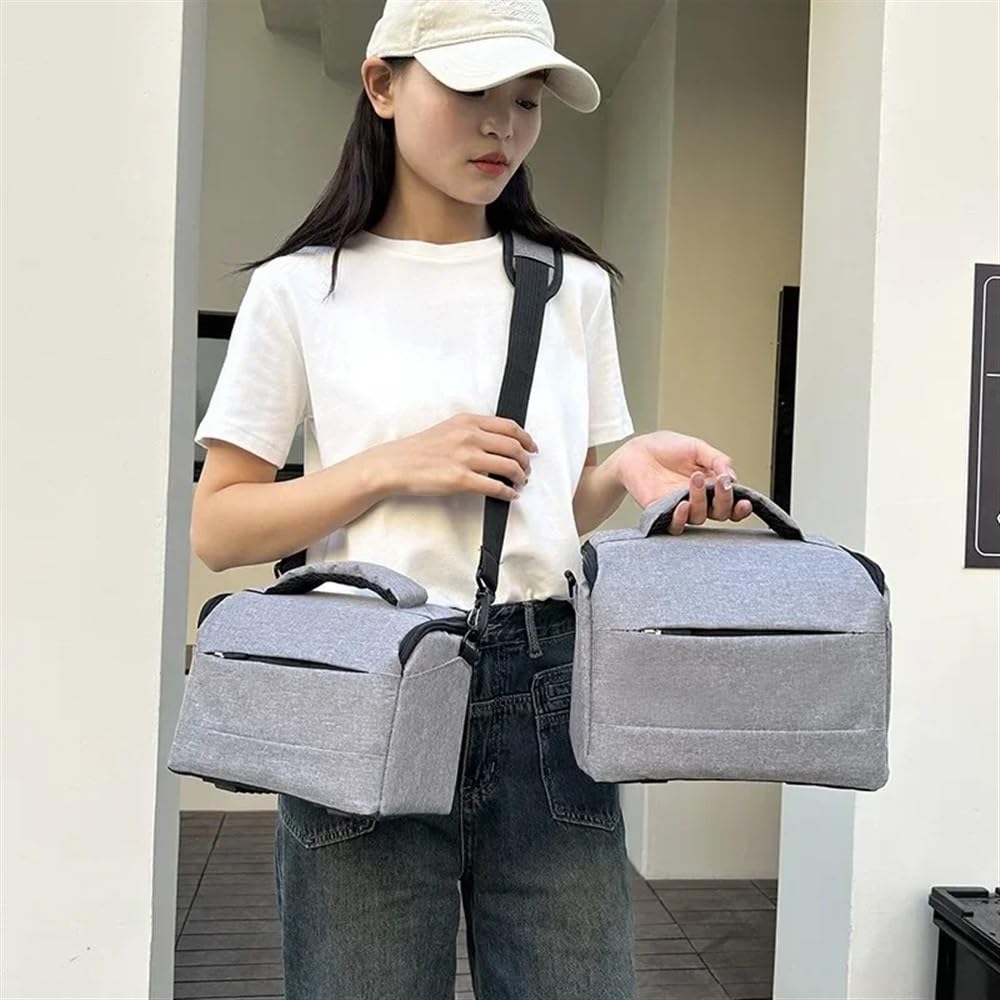Torba DSLR Torebki Torba Na Ramię Futerał Na Aparat Przenośny Fotograf Torba Crossbody do DSLR Lens Camera Bag, Czarny, Jeden rozmiar