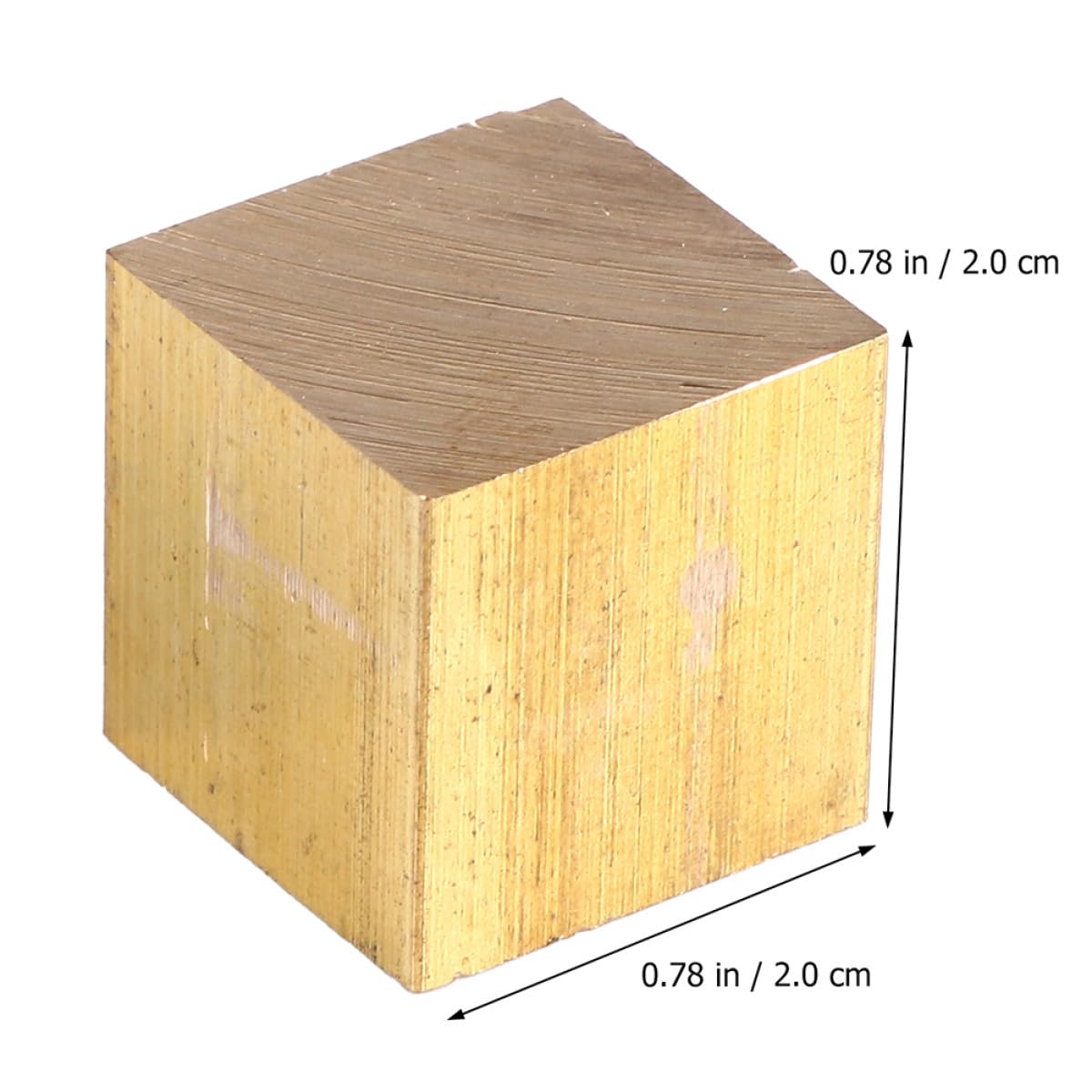 Cubos Metálicos para Estudiar Densidad de Cobre, Hierro y Aluminio Juego de 8 Almacenamiento Plástico Compacto en Aulas de Física