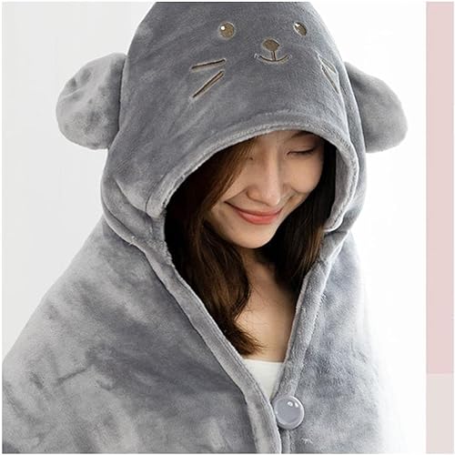 Vista 21 de Manta eléctrica ultra suave y cómoda con manta de cama de cierre automático, manta térmica de 7 capas