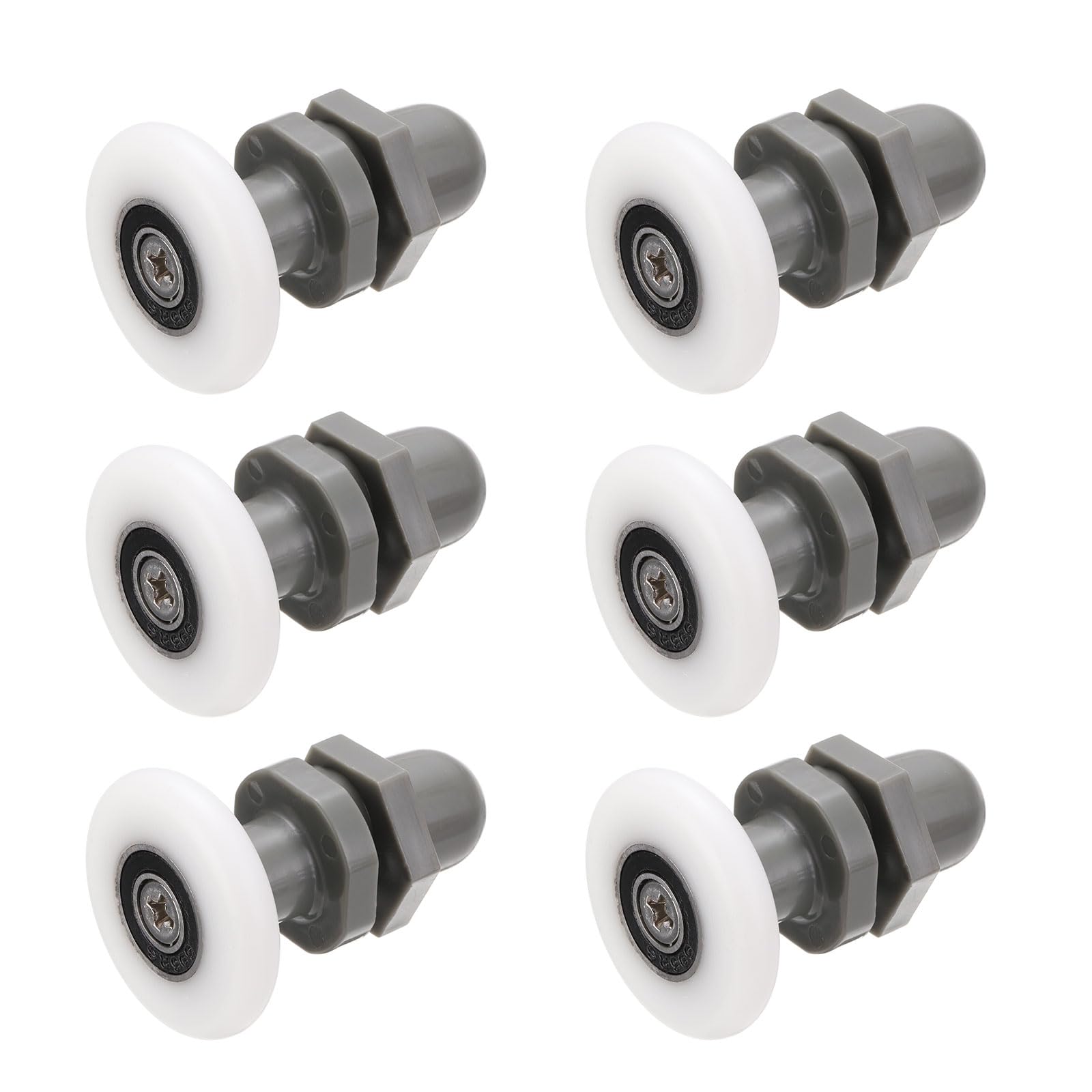 Rodillos para puerta de ducha de 27 mm de diámetro y poleas de repuesto para mamparas correderas