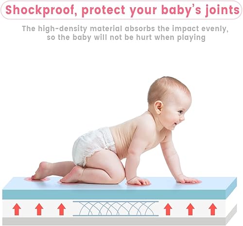 Miniatura 5 de Piscina de bolas de espuma para niños pequeños, piscina cuadrada de bolas blandas, regalo ideal para jugar juguete para niños piscinas para niños,