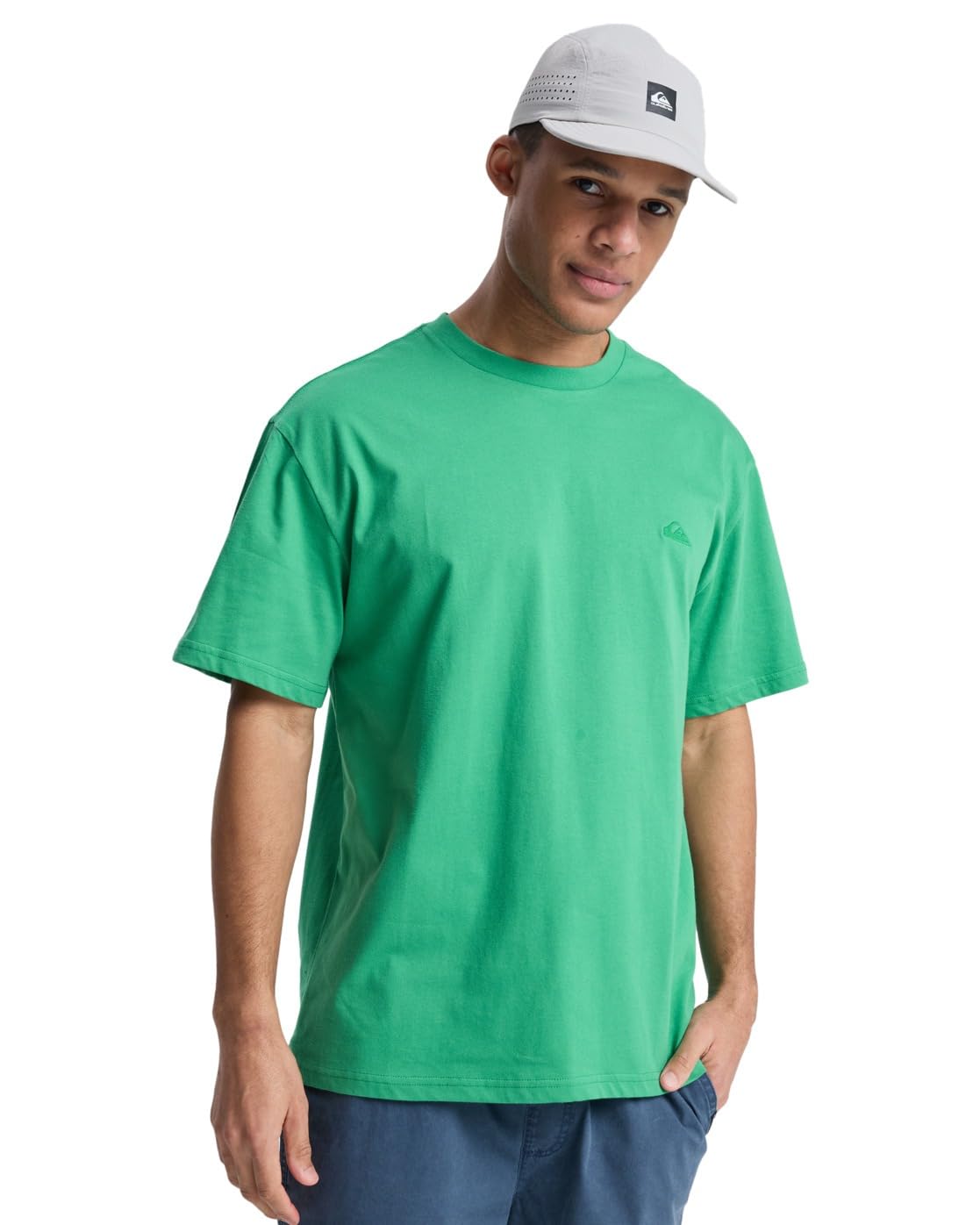 Quiksilver Short Sleeve T-Shirt Salt Water SS Mens Green
