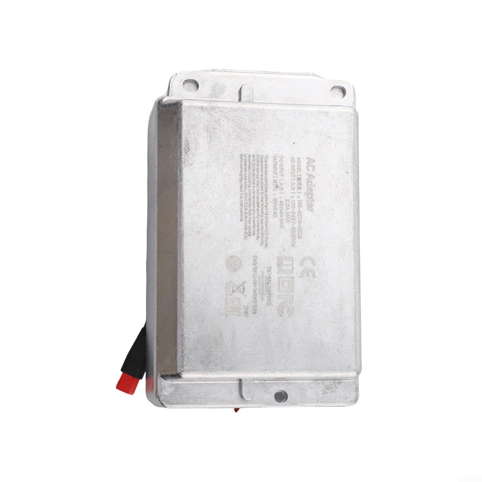 Chargeur intégré pour scooter électrique Ninebot Max G30 - Métal robuste, compact 13 x 8 x 5 cm, léger 680 g, remplacement facile, charge rapide