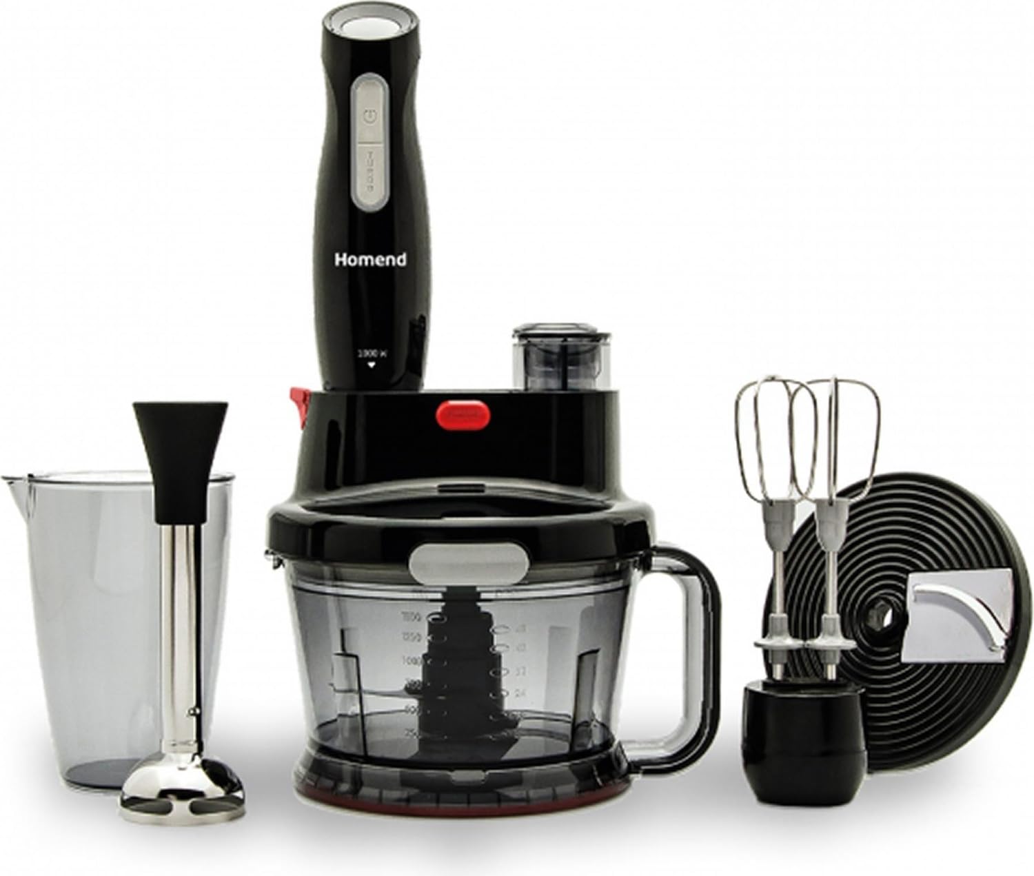 Homend Functionall 2840h Mutfak Robotu Siyah